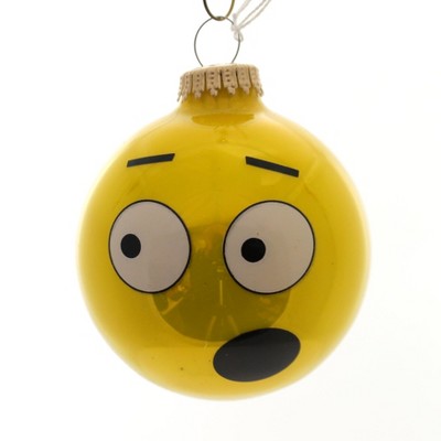 Christmas By Krebs 3.25 In Full Sun Emotion Ball Ornament Emoji Tree ...