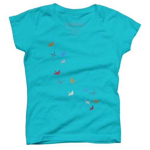 Origami Bird Short Sleeve Shirt