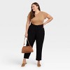 Women's Slim Fit Short Sleeve Ribbed T-Shirt - A New Day™ - 3 of 3