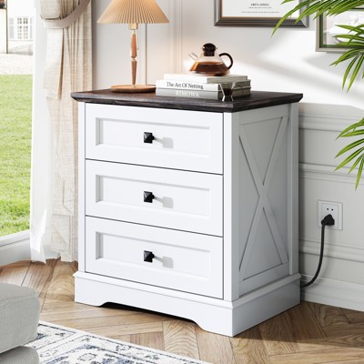 Farmhouse Wood Dresser for Bedroom