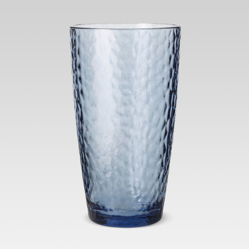 Plastic Textured Tall Tumbler 18oz Blue - Threshold™