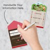 Big Dot of Happiness Woodland Creatures - Forest Cards for Kids - Happy Valentine's Day Pull Tabs - Set of 12 - 3 of 4