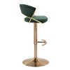 LumiSource Set of 2 Jie Adjustable Swivel Barstools - image 3 of 4