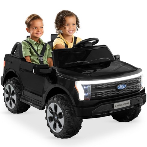 Best Choice Products Kids 24V Ride On Truck Officially Licensed Ford Lightning w/ Remote, LED Lights, 2 Speeds - image 1 of 4