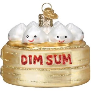 Old World Christmas Blown Glass Ornament for Christmas Tree, Dim Sum - 1 of 4