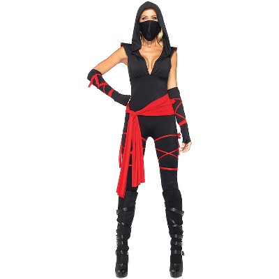 Halloween Express Women's Ninja Costume - Size Medium - Black : Target