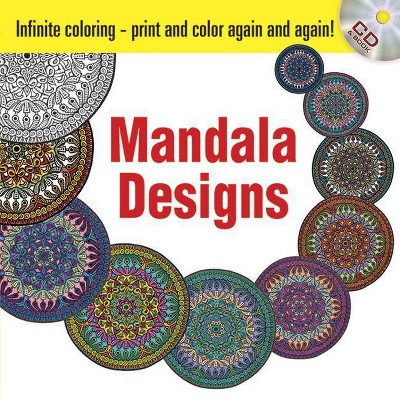 Mandala Designs - (Dover Pictorial Archives) by  Martha Bartfeld & Alberta Hutchinson (Mixed Media Product)