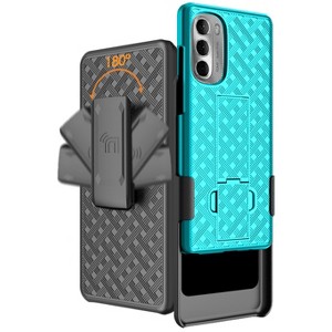 Nakedcellphone Case with Stand and Belt Clip Holster for Motorola Moto G Stylus 5G (2022) - 1 of 4