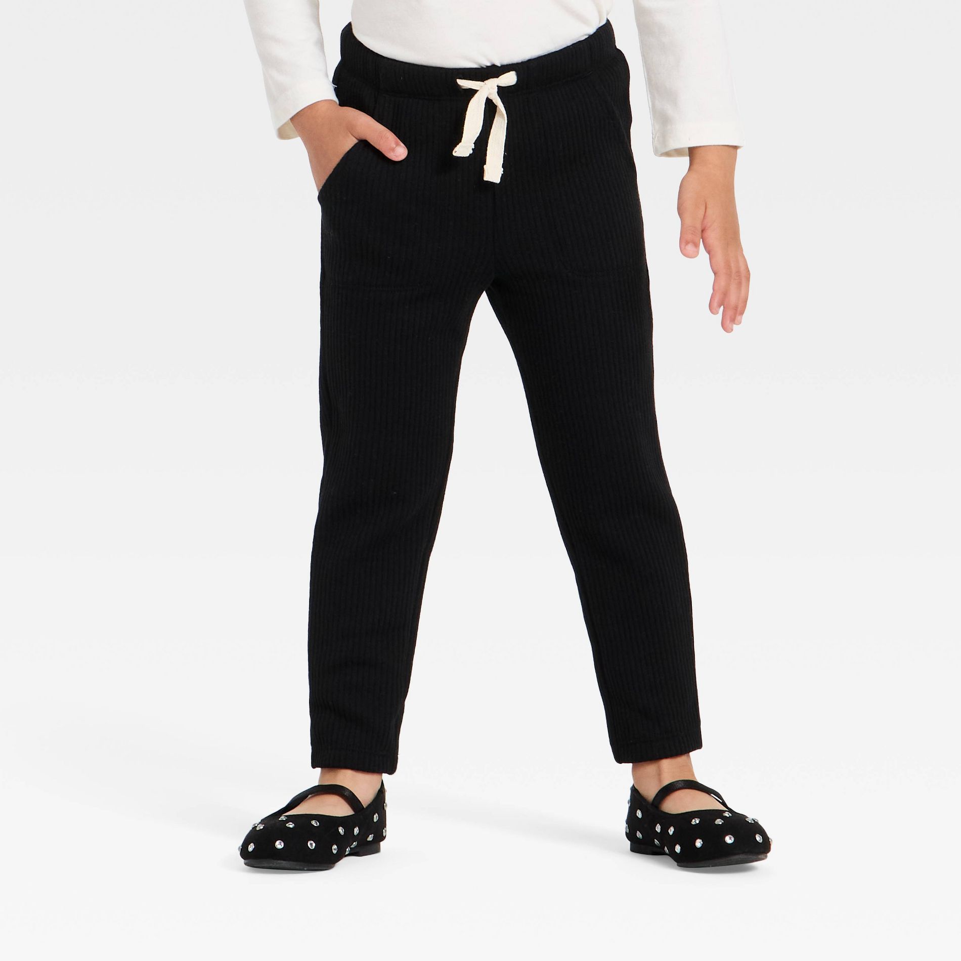 Toddler Girls' Ribbed Leggings - Cat & Jack™