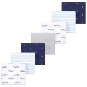 Luvable Friends Little Treasure Flannel Receiving Blankets 7pk - 1 of 1