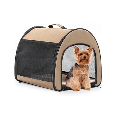 Bellura Pet - Collapsible Arched Dog Shelter - Brown