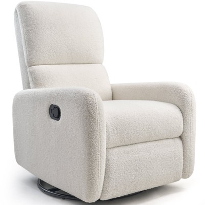 Recliner Chair for Living Room,Nursery Glider with High Back Massage Swivel