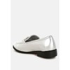 Dendron Diamante Horsebit Metallic Loafers Women - 3 of 4