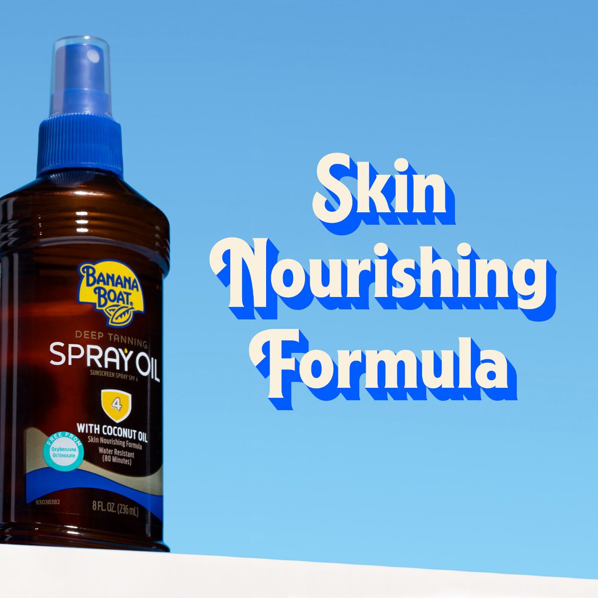 Banana Boat Deep Tanning Oil Sunscreen Pump Spray - SPF 4 - 8oz - thumbnail 4