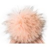 Gender Neutral Wool Hat With Rhinestones With Pom - Maniere - 2 of 3