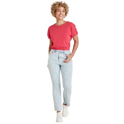 VENUS Womens Brigitte Kick Flare Jeans