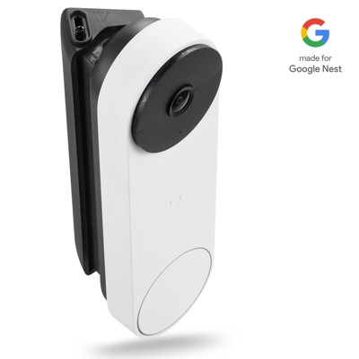 Wasserstein Horizontal Adjustable Mount For Google Nest Doorbell (battery) - Made for Google Nest