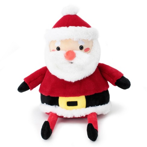 outdoor stuffed santa claus