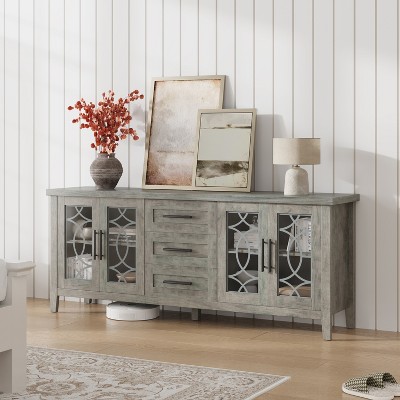 TV Stand for Living Room, Entertainment Center, Television Stands, TV Console Table,TV Table for Bedroom