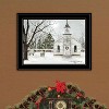 I Heard the Bells on Christmas Framed Wall Art, Modern Home Decor Framed Print for Living Room,Wall Decoration by Billy Jacobs - 4 of 4