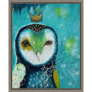 Amanti Art I Offer You Love by The Secret Hermit Canvas Wall Art Print Framed 16 x 20-in. - 1 of 4