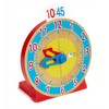 Melissa & Doug Turn & Tell Wooden Clock - Educational Toy With 12+ Reversible Time Cards - 4 of 4