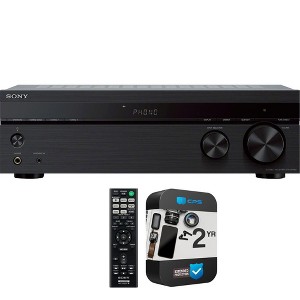 Sony STRDH190 2-Ch Stereo Receiver w/ Phono Inputs and BT + 2-Year Protection Pack - 1 of 4