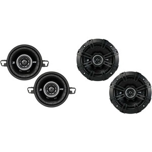Kicker DSC50 5.25-Inch (130mm) Coaxial Speakers w/ 43DSC3504 3.5" Coaxial Bundle - 1 of 4