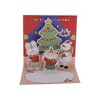 Unique Bargains Christmas Greeting Card Multicolor 4.7"x4.7" 1Set - 3 of 4