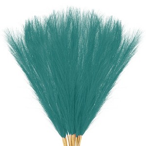 Unique Bargains Dried Plants Artificial Durable Small Fluffy Pampas Grass for Home, Office, Party 20 Pcs 21.7 Inch - 1 of 4