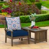 ARDEN Outdoor Deep Seat Cushion Set, 24 x 24, Water Repellant, Fade Resistant, Deep Seat Bottom & Back Cushion - 2 of 4