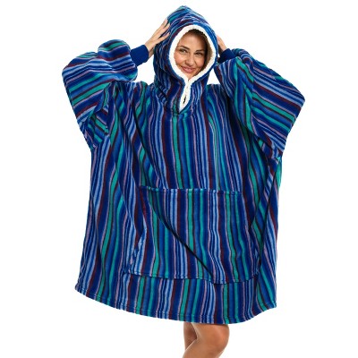 ADR Adult Wearable Blanket, Sweater Hoodie, Blanket with Sleeves for Men & Women Oversized Sweatshirt