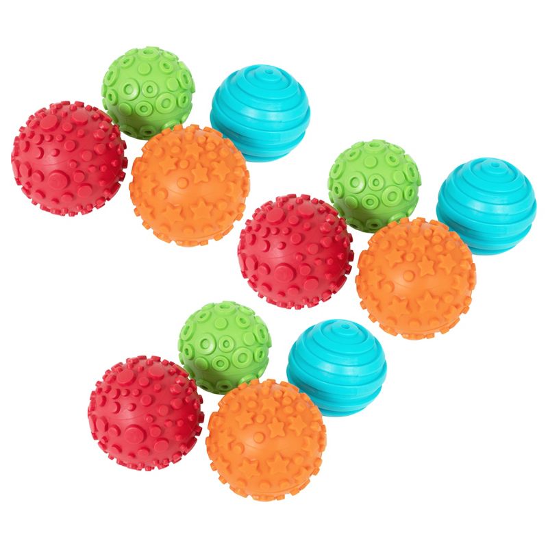 Ready 2 Learn Paint and Dough Texture Spheres, 4 Per Set, 3 Sets, 1 of 8