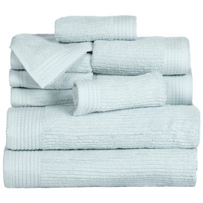 Solid Bath Towels And Washcloths 10pc - Yorkshire Home