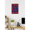Trends International NFL New York Giants - Logo 25 Framed Wall Poster Prints - 2 of 4