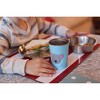 Red Rover 10oz 4pk Stainless Steel Kids Animal Tumbler Cups: Kids Cup Set for Cold Beverages, Hand Wash, Silver - 4 of 4