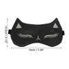 Unique Bargains Soft Cartoon Cat Style Sleep Mask 1 Pc - 4 of 4