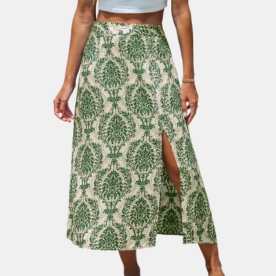 Women's High Waist Straight Maxi Beach Cover-Up Skirt - Cupshe