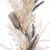 Christmas Fall Fields Bouquet with Feather and Pampas 6ft Garland - 3 of 4