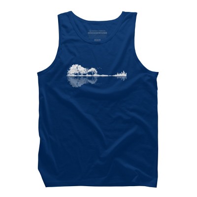 Men's Design By Humans Nature Guitar By Maryedenoa Tank Top