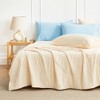 Cozy Bliss Cooling Blanket, Lightweight Comforter, Silk-Feel Fabric for Hot Sleepers - 3 of 4