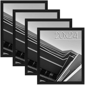 Golden State Art 16x24 Wood Poster Picture Frame 0.75 Inch Thickness- Pack of 4 - 1 of 4