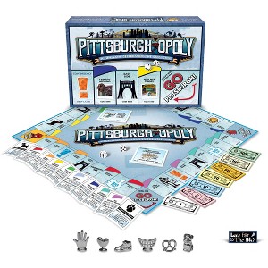 Late for the Sky: Pittsburgh-Opoly Monopoly Board Game - 1 of 4