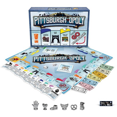 Late for the Sky: Pittsburgh-Opoly Monopoly Board Game - image 1 of 4