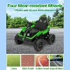 Garvee 24V Ride-On Toys for Big Kids，Electric Four Wheeler，Battery Electric Car for Kids with Parent Remote,Bluetooth Music, Horn - 3 of 4