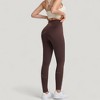 Anna-Kaci Active Women's High Waist Full Length Seamless Leggings with Body Contouring Design - 3 of 4
