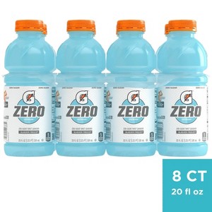 Gatorade G Zero Glacier Freeze Sports Drink - 8pk/20 fl oz Bottle - 1 of 4