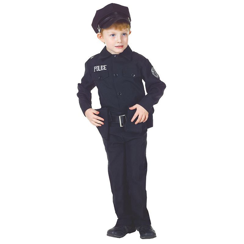 Underwraps Boys' Police Officer Costume, 1 of 2
