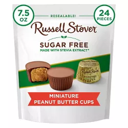 Russell Stover Sugar Free Miniature Peanut Butter Cups - 7.5oz