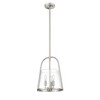 Archis 3-Light Pendant - Nautical Style, Dimmable, Clear Glass Shade, 12" x 15.5" - 2 of 4
